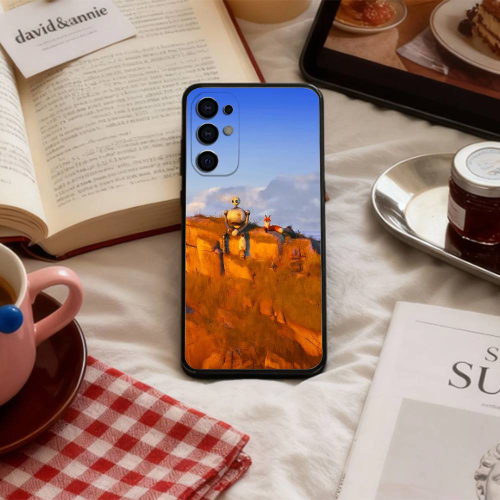 Cozy The W-Wild Robot   Phone Case For Samsung S 25,24,23,22,30,21,10,9,Ultra,Plus,Lite,FE,4,5 G Soft Black Case