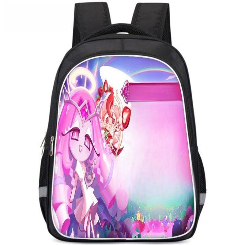 Backpack Cartoon Childrens With Cookierun Kingdom Print Design For Daily