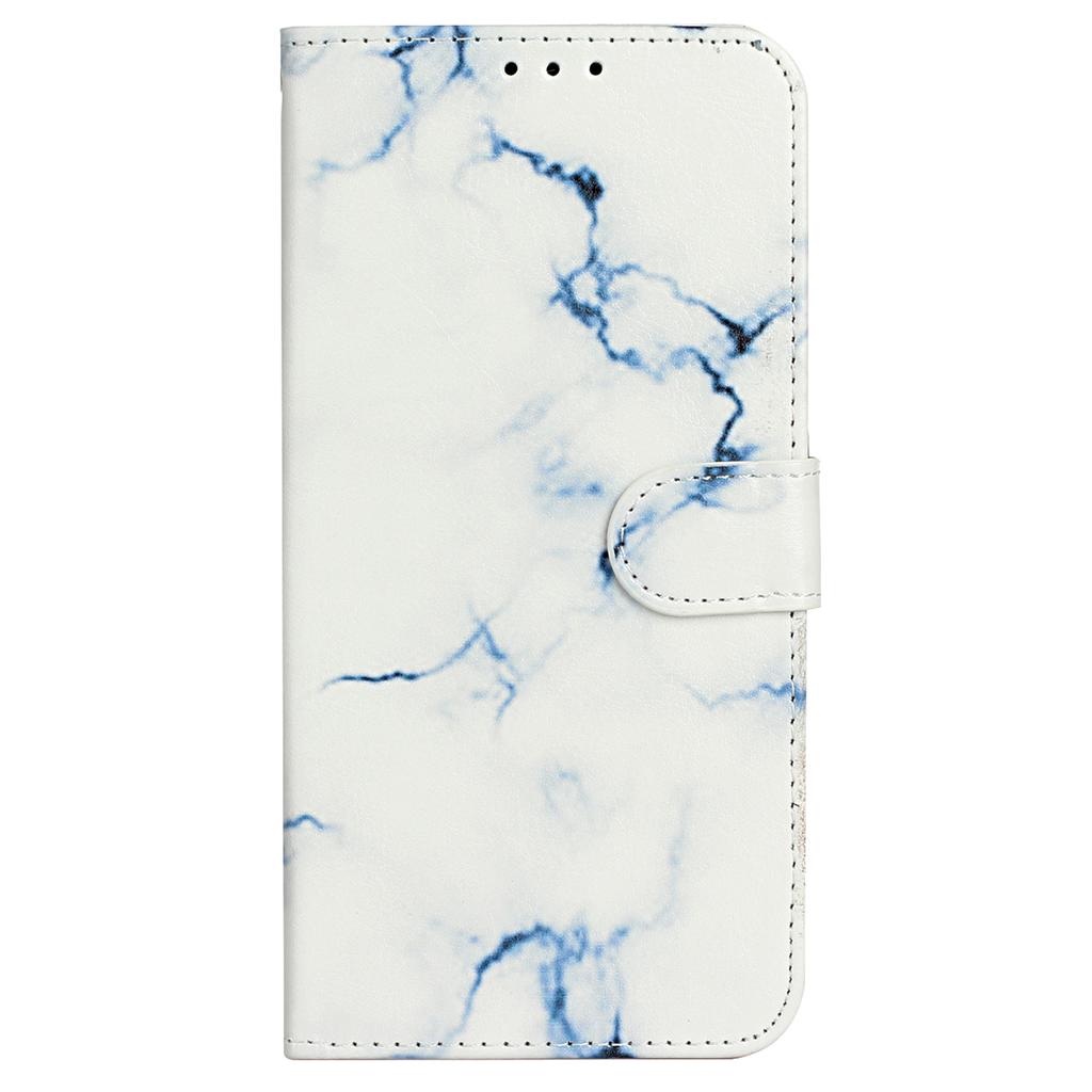 For iPhone 16 Case Pattern Stand Leather Phone Cover Card Slots Design