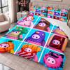 Fall Guys 3Pcs Bedding Set Duvet Cover With Two Pillowcases For Bedroom Home Decoration