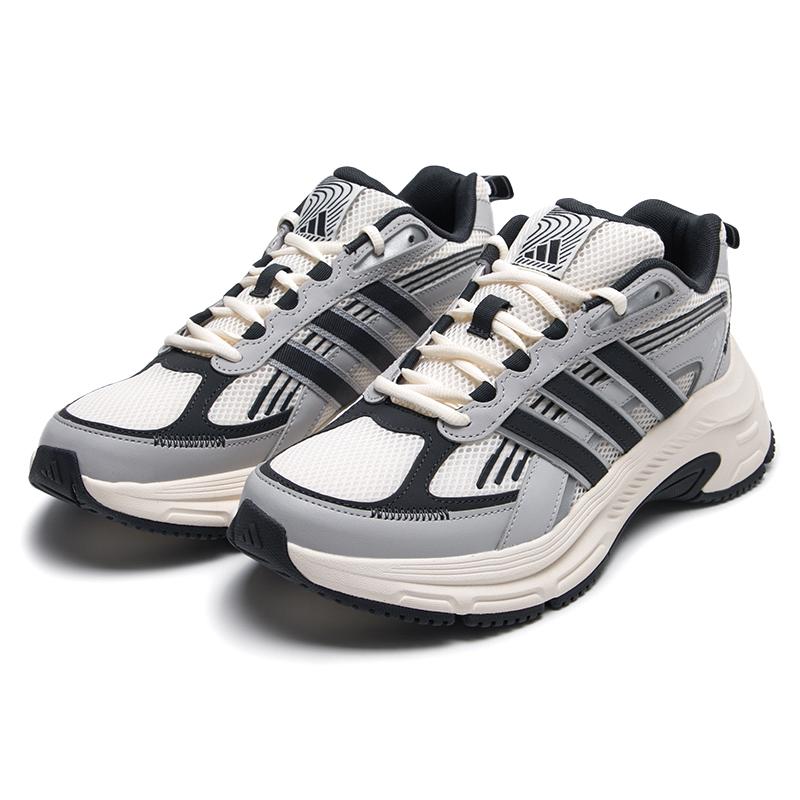 adidas FC Tendenza Moda Classica Tessuto Pelle Sintetica Assorbimento degli Urti Resistente all'Usura Traspirante Tomaia Bassa Scarpe da Corsa da Città per Pendolari JQ0255