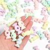 10pcs 29x12mm Candy Shape Acrylic Beads Colorful Sweets Loose Bead For Jewelry Making DIY Bracelet Necklace Keychain Accessories