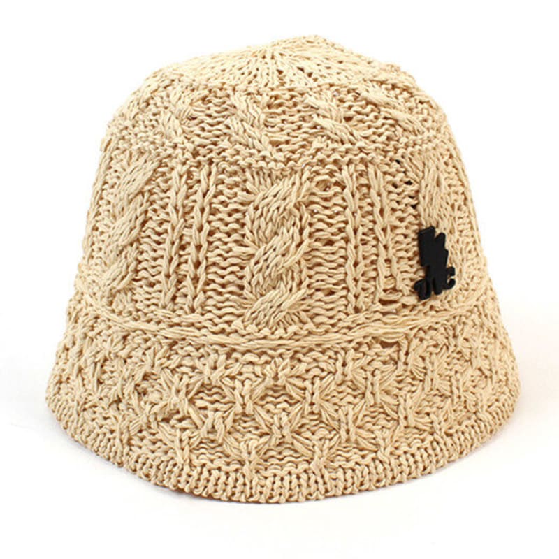Universal Chemistry Summer Ivory Knit Bucket Hat