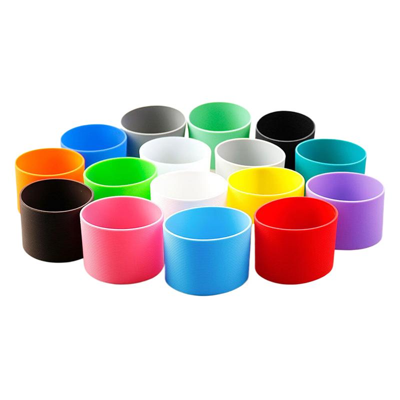 Silikonový protiopařovací protiskluzový kryt na kávový šálek Univerzální kónický závitový návlek na šálek Hrnček Keramický Skleněný kryt na šálek