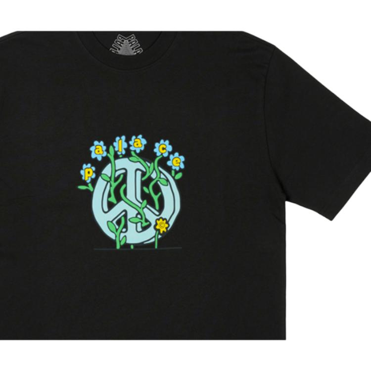Palace Grower T-Shirt Black Unisex Tops P26TS085