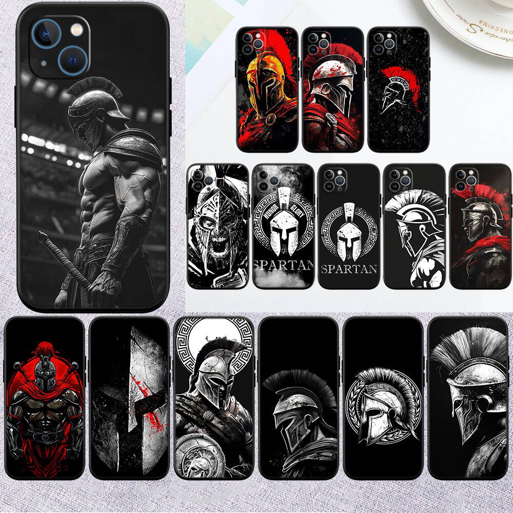 MH141 Spartan Warrior Phone Case for Motorola Moto Edge 60 60s 70 G86 G56 G54 E14 G04S G45 G54 G64 S30 S50 X30 X40 X50 Pro Power Tylus