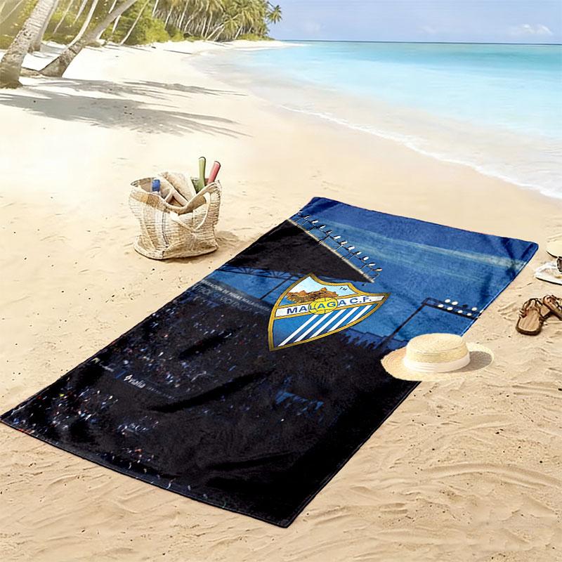 Málaga C.F Strandtuch, Großes Weiches Schnelltrocknendes Handtuch für Strand Camping Schwimmen