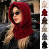 Windproof Earflap Hat Warm Ear Protection Hat Fashion Knitted Hat  Women Girls
