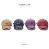Vintage Denim Casual Baseball Cap Adjustable And Breathable For Sun Protection