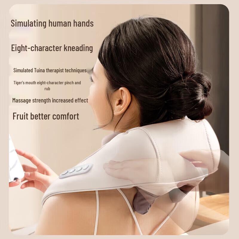 Aux Cordless 8D Shiatsu Neck & Shoulder Massager