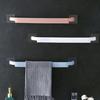 Towel Bar Self Adhesive Good Load-bearing Moisture-proof No Drilling Strong Adhesiveness Hanging Towel Waterproof Toilet Single Rod Towel Rack
