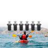 With Stainless Steel Screws M5 Neoprene Well Black Parts Accessories Rubber Well Kayak Brass Copper Bolts