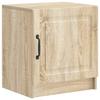 Nightstand 2 Pcs Sonoma Oak 43 X 34.5 X 47 Cm Engineered Wood
