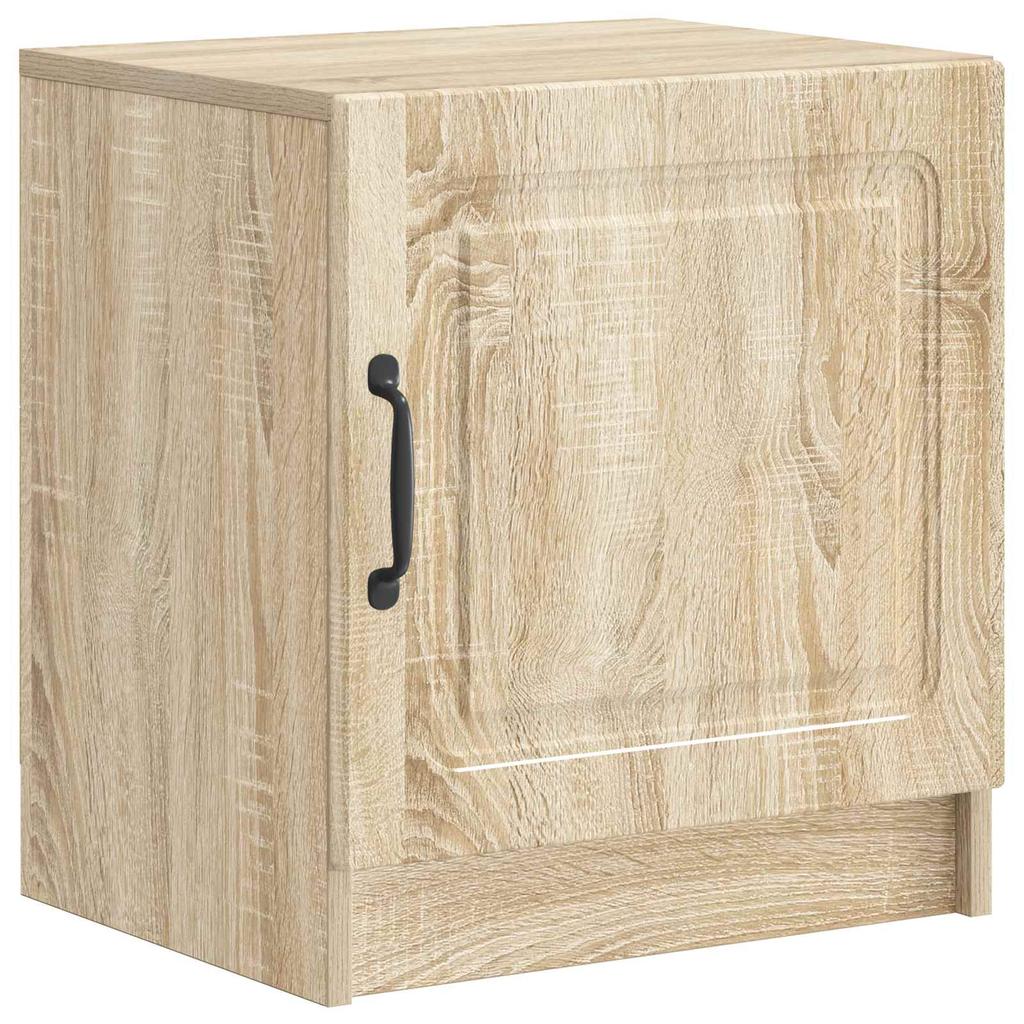 Nightstand 2 Pcs Sonoma Oak 43 X 34.5 X 47 Cm Engineered Wood
