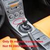 Carbon Fiber Style Manual Transmission Gear Shfit AC Knob Panel Cover Trim Accessories for 2006-2009 Nissan 350Z