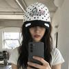Embroidered Wings Baseball Hat Cotton Sun Hat Cute Peaked Cap