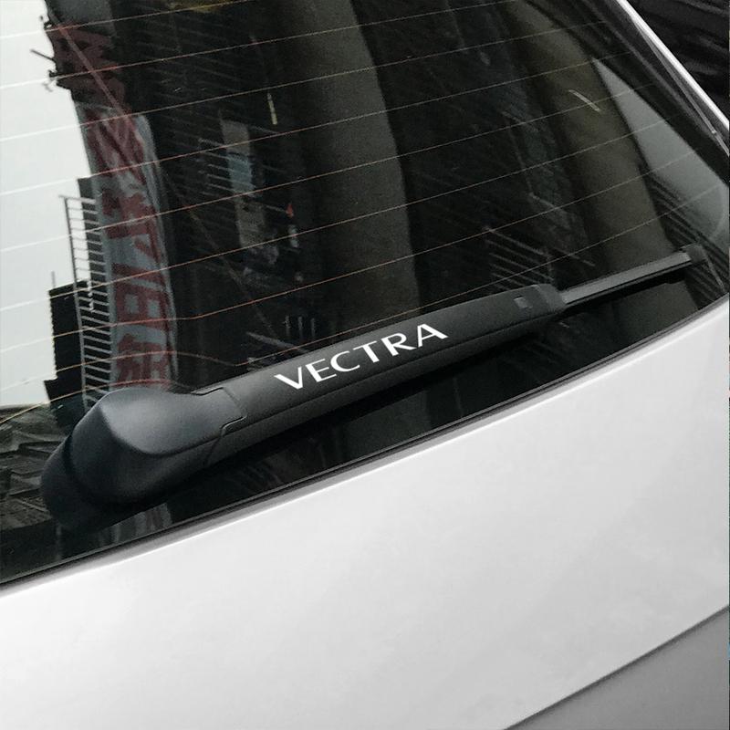 4PCS Auto Window Wiper Decor Stickers Car Vinyl Decal For Opel OPC Astra J H G K ignia Corsa D B E Mokka Vectra B Accessories