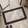 Bathroom absorbent diatom mud toilet  doormat toilet toilet floor mat toilet carpet