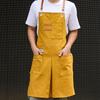 Canvas Apron for Cafes BBQ Garage