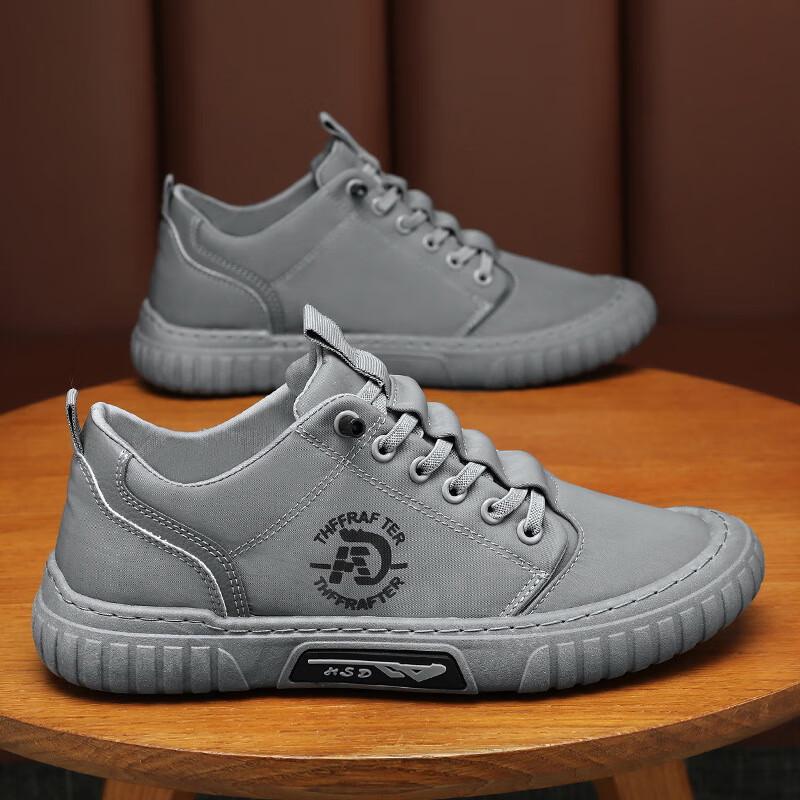

Men s Breathable Canvas Slip-On Shoes 39