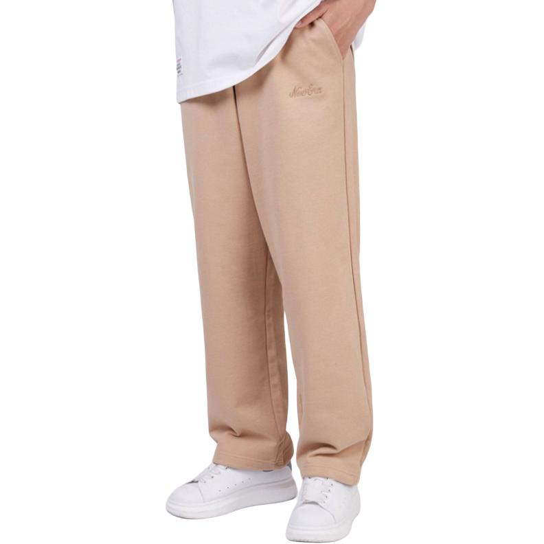 New Era FW24 Trend Basic Series Wide Leg Long Pants Comfortable Loose Casual Pants Unisex Pants Khaki 14450519