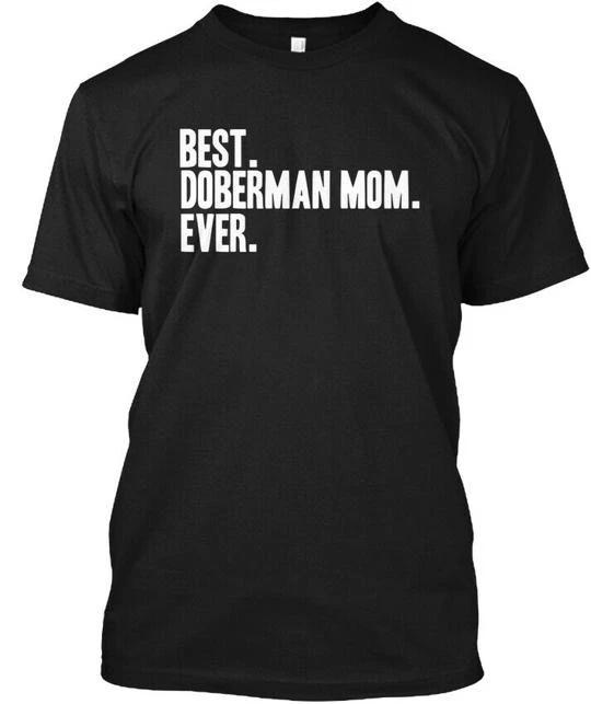 

Doberman Moms Funny Dog S TTshirt Made in the USA Size S to 5XL L