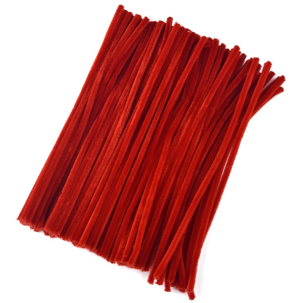 200 Pcs Chenille Stems Toys DIY Strips Twist Bar Anvil Wire Craft Pipe Creative Hobby Children Plush Stick Chenille Sticks