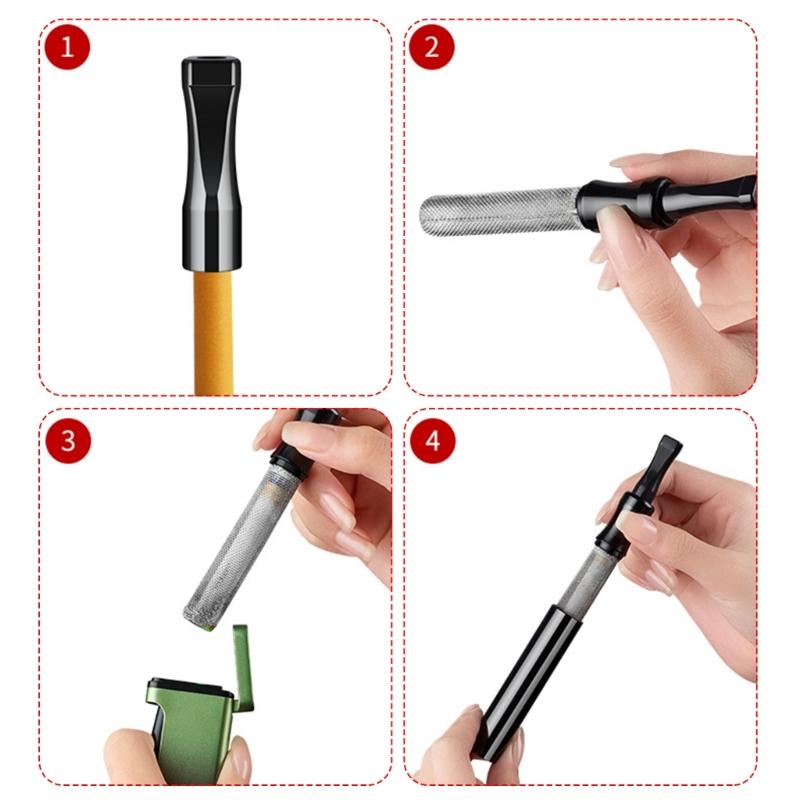Ashtray Cigarette Holder Anti-dirty AshCollection Cigarette Filter For Car Use Car Dustfree Ashtray Gift for Men