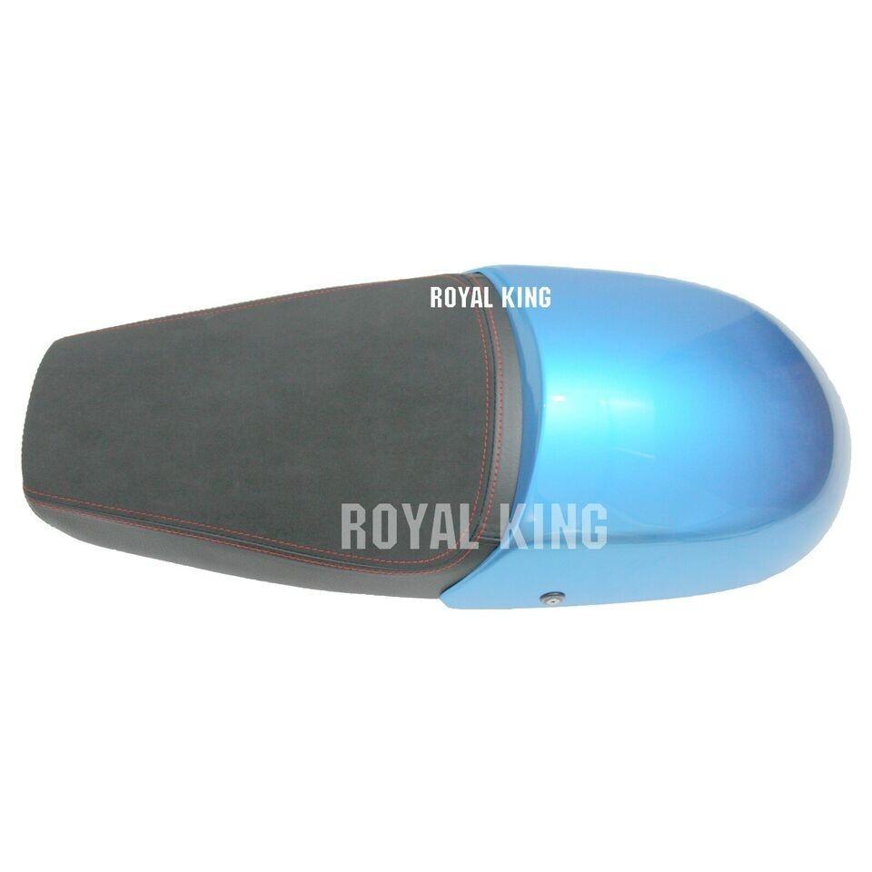 Royal Enfield "Interceptor 650 Premium Touring Dual Seat With Blue Cowl"