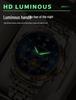 Binbang Luminous Skeleton Waterproof Quartz Men's Watch