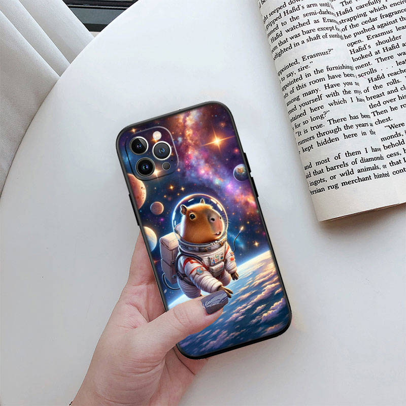 IR4 Capybara Cute Shell for Samsung Note 20 10 S25 Plus Ultra Lite A51 A52 A53 A71 A72 A73 M20 M30 M21 M31 M51 A11 A70 A56 A26