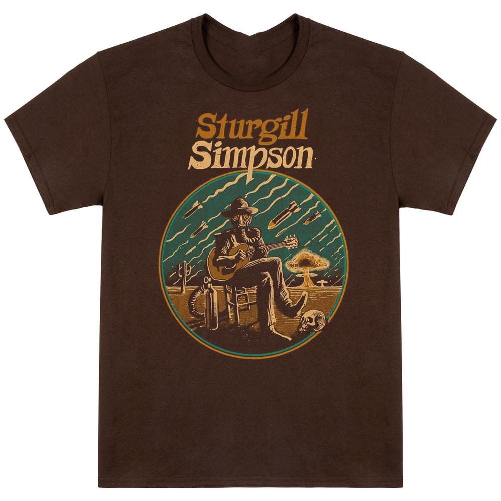 Sturgill Simpson Tour Gift For Fan S to 5XL Dark Choco Color Tshirt QT54 Unisex T-Shirt M