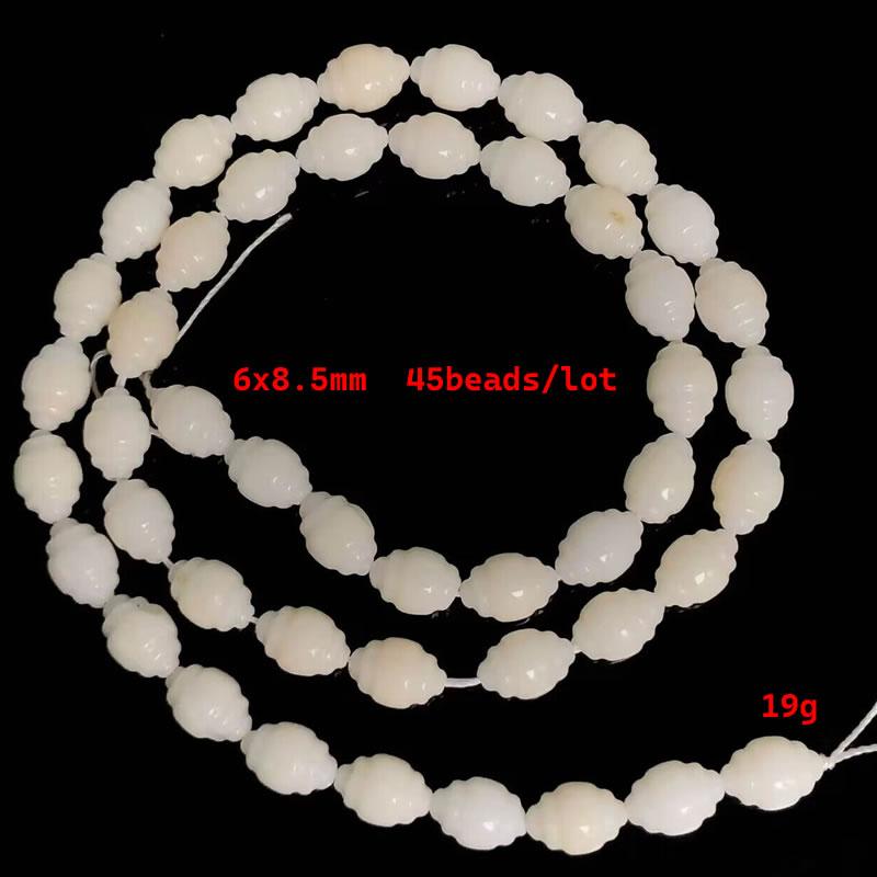 Natural Cylindrical Coral Bead Irregular Isolation Loose Beads for Jewelry Making DIY for Charms Bracelet Necklace Accessories
