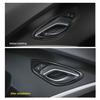 Carbon Fiber Interior Door Handle Cover Bezel Trim For Chevrolet Camaro 2017+
