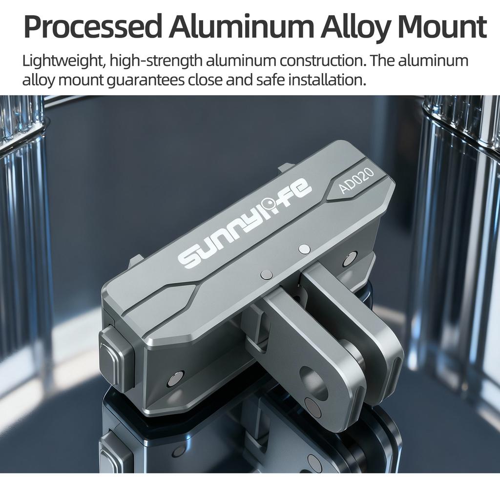 Magnetic Adapter for Insta360 X5 Quick-Release Bracket Mount Metal Base For Insta360 X5/Ace/Ace Pro 2/1 Camera Accessories