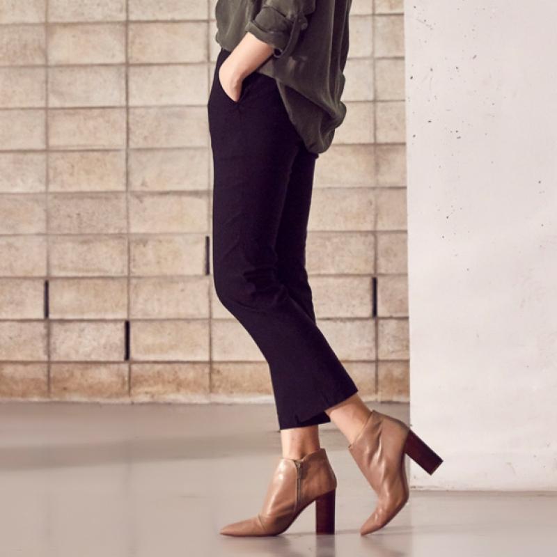Baiyu Women Easy Banding Pants Hcaw