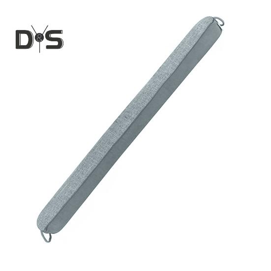 

Треугольный дверной фиксатор, утяжеленный поддверной змейкой с петлей, блокирующий легкий ветер, холодный воздух, шум, звукоизолирующий нижний уплотнитель двери, зазор передней двери темно-серого