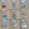 Pendientes de Princesa Tibetana con Borla Verde y Gancho de Bronce - Estilo Retro Étnico.