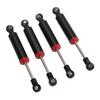 RC Shock Absorber Damper Internal Spring 100mm 4Pcs CSSCX10 1/10 RC Crawler Car (Svart)