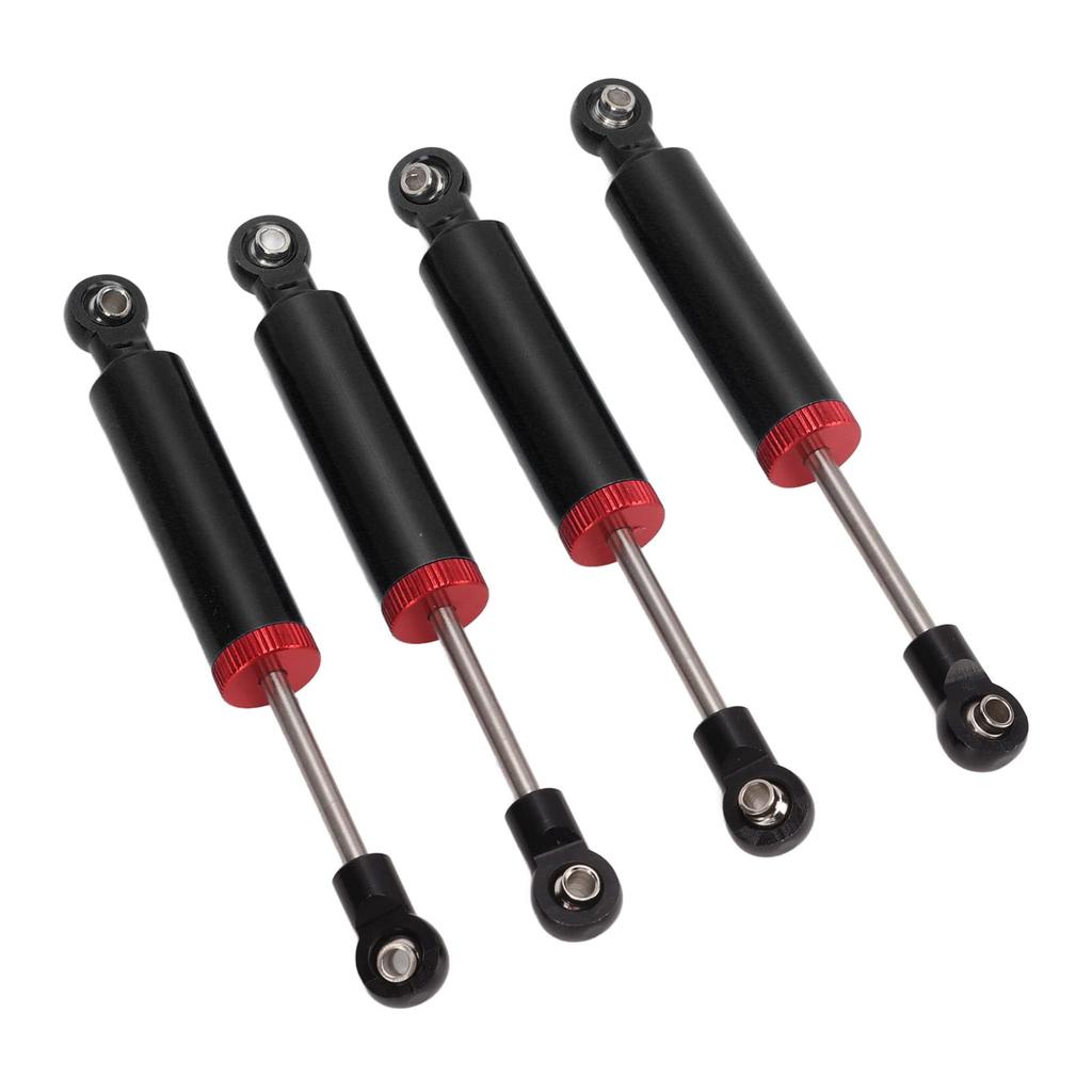 RC Shock Absorber Damper Internal Spring 100mm 4Pcs CSSCX10 1/10 RC Crawler Car (Svart)
