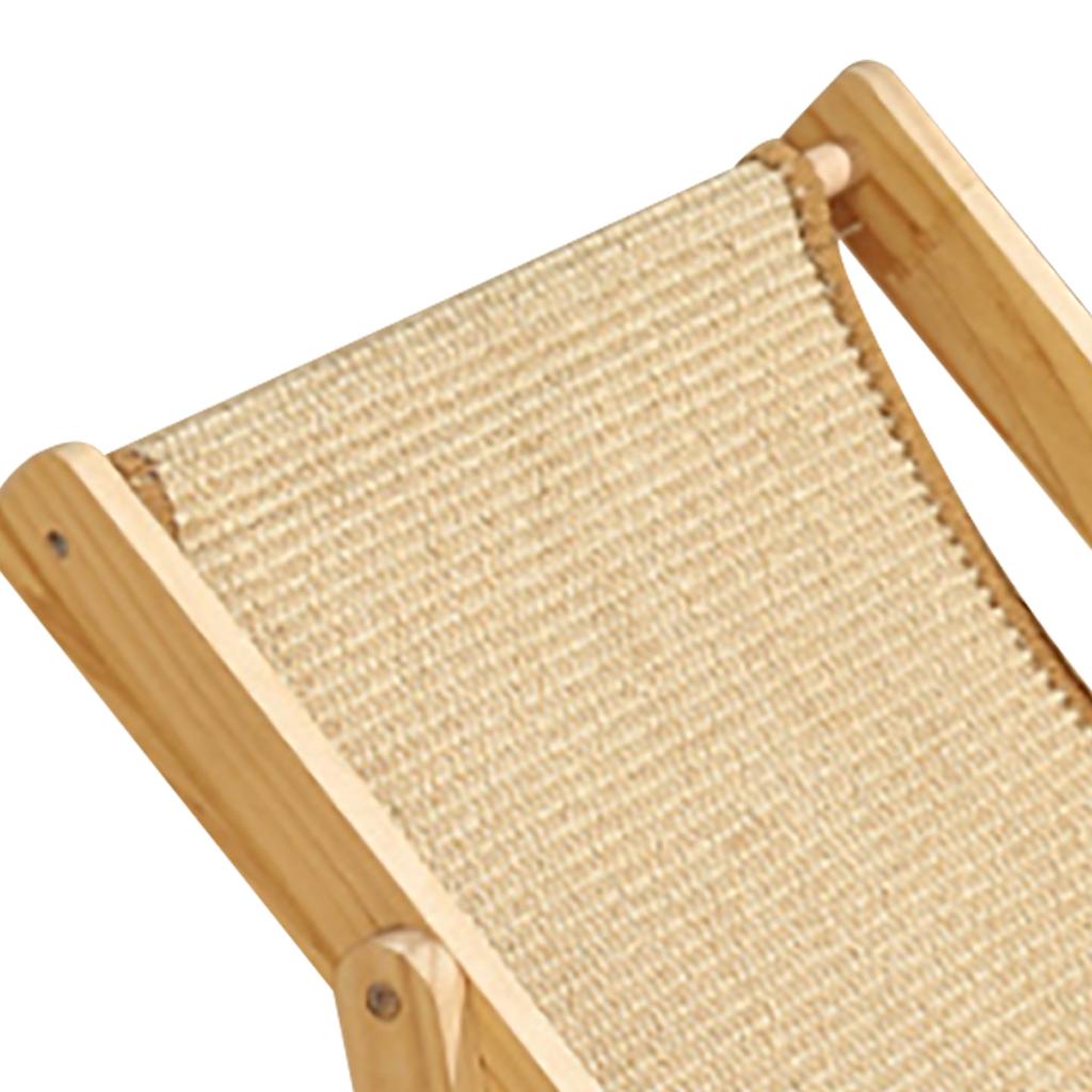 Kočičí houpací síť postel 4 rychlosti nastavitelná prodyšná dřevěná vyvýšená pelíšek pro domácí mazlíčky pro vnitřní koťátko sisal