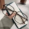 Transparent Optical Glasses for Men Women Large Square Frame Clear Lens Computer Eyewear Simple Optical Spectacle Eyeglasses