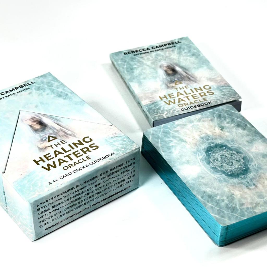 I.I.J Oracle Cards Healing Water Oracle New Edition Japanese Version Affirmation Fortune Telling Japanese Instruction Manual Included