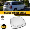 For 2008-16 Chrysler Town & Country View Mirror Heated Glass Passenger Side