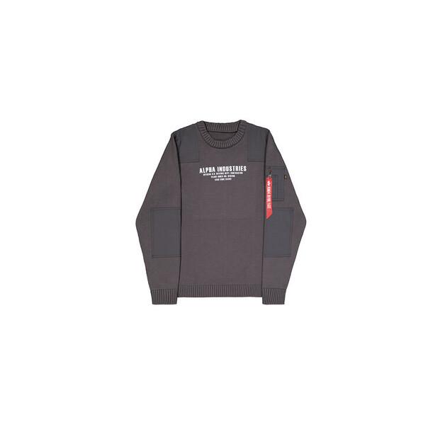 Худи Alpha Industries Military Knit Sweatshirt EU M