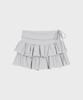 Alkialka Ruffle Jersey Skirt (Gray)