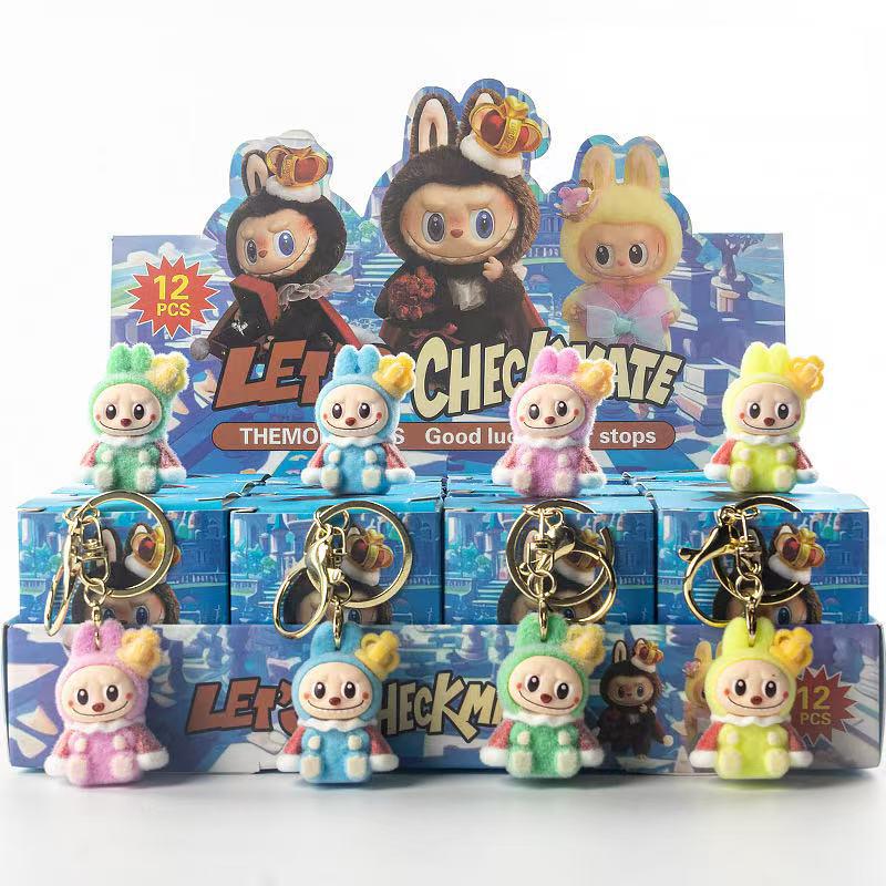 Populaire Kerst Abubu Pop Mart Poppen Ornament Blind Box Speelgoed