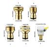 Convenient Mixers Tap Adapter Bathroom Accessory Portable for Garden Hose Connection Fit Multiple Threaded Faucets