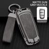 Leather Car Metal Key Case Cover For Vw Volkswagen Cc Passat Cc B6 B7 Protection Key Shell Skin Bag Only Case Accessories