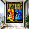Guns N Roses Use Your Illusion 1992 Wembley Split Art Poster